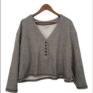 Urban Outfitters Lagenlook Oversized Cropped Knit Top sz M